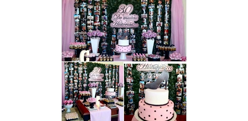 Decoração 30 Anos