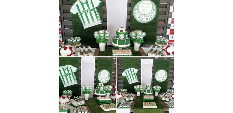 Decoração Palmeiras