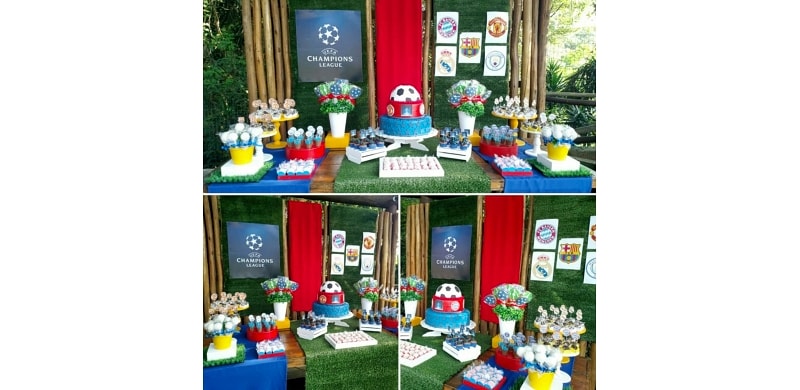 Decoração Champions League