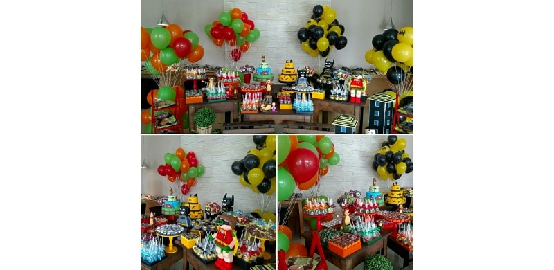 Festa Lego Batman e Masha e o Urso