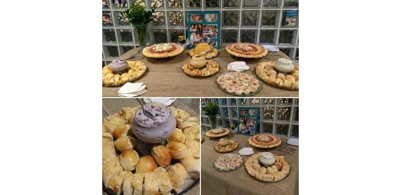 Buffet Pães, Pastas e Queijos